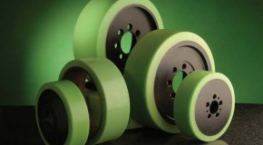 Polyurethane wheels for pallet trucks and fork lift trucks