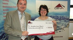 CEVA Logistics celebrates fundraising success