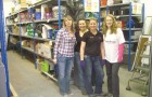 Charity delighted by gift of Storax ‘thrifty’ shelving