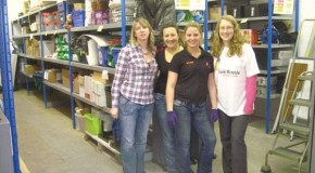 Charity delighted by gift of Storax ‘thrifty’ shelving