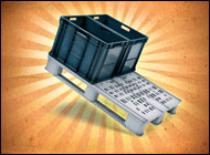 New non-slip pallets reduce product damage