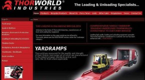Thorworld website redesign makes it even easier to browse the UK’s widest one-stop source for quality loading/unloading equipment