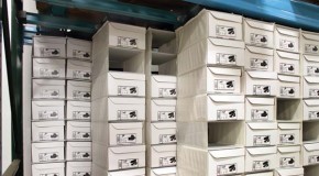 New mobile shelving system reduces warehouse travelling distances by up to 65%
