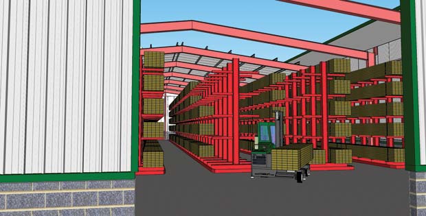 Warehouse-layout