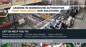 Vanderlande Industries: solutions to challenges for today’s distribution centres