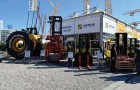 BAUMA visitors see Hyster tough trucks for the construction and mining sectors