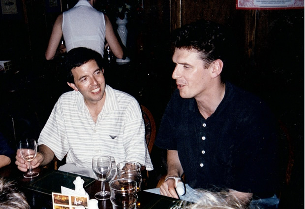 Kevin Stevens (right) and John Stubbings (left) 1994
